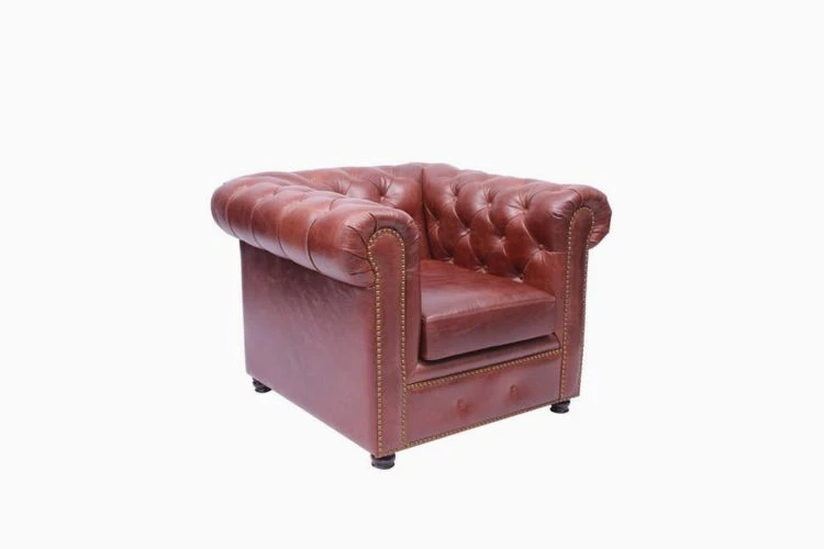 Gentleman’s Club Single Seater Sofa - Image 8