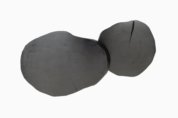 Uneven Stools – Set Of 2 (Black) - Image 3