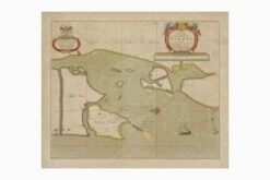 A Nautical Chart Of Island Of Bombay And Salsette