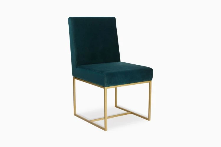 Hans Velvet Dining Chair - Image 8