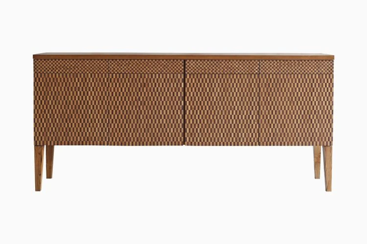 Chequered Inlay Dining Console - Image 2
