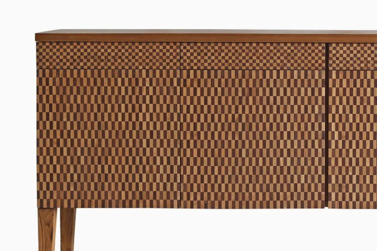 Chequered Inlay Dining Console - Image 3