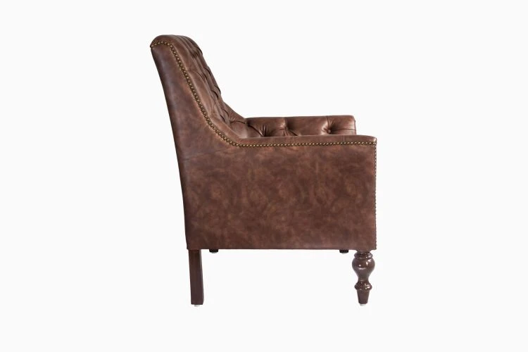 Churchill Reading Chair With Footstool - Image 6