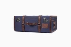 Westgarth Trunk - Navy Blue Canvas