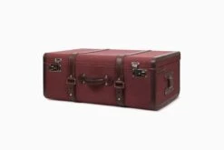 Westgarth Trunk - Maroon Canvas