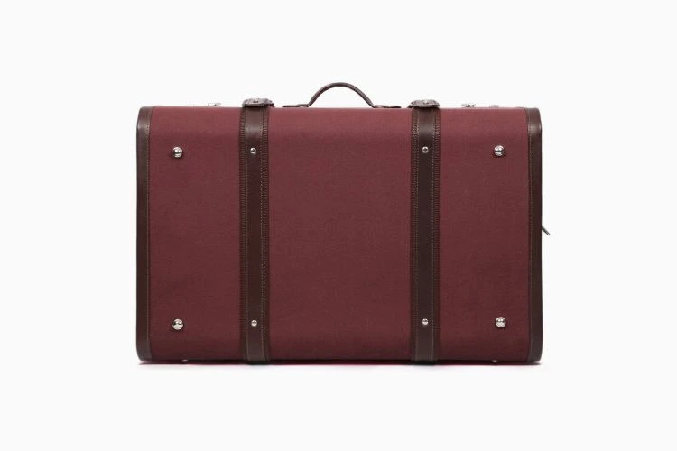 Westgarth Trunk - Maroon Canvas - Image 5