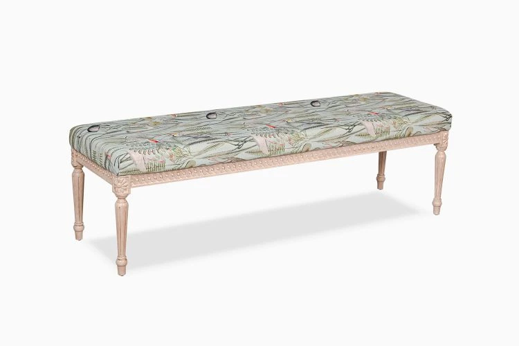 Camille Upholstered Bench - Image 2