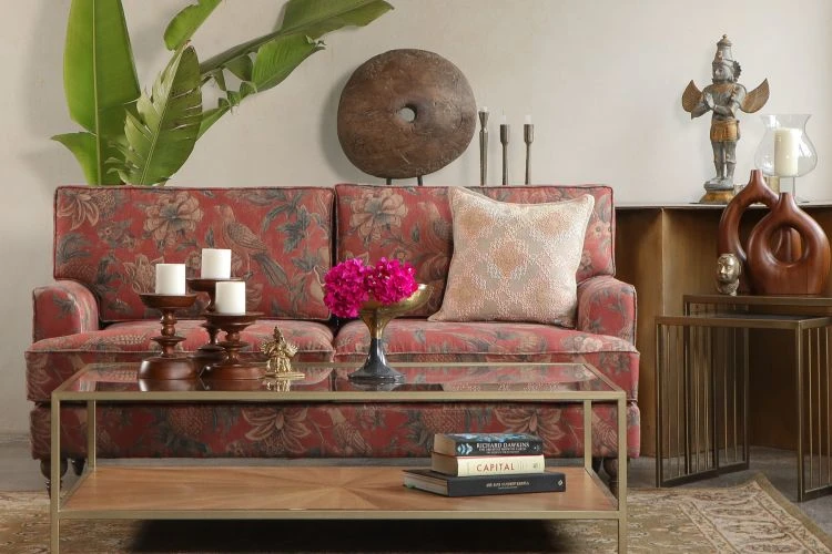 Dakshina Upholstered Sofa - Image 4