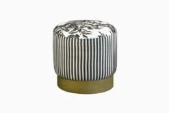 Deco Upholstered Stool