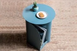 Elan Capire End Table With In-Built Magazine Holder
