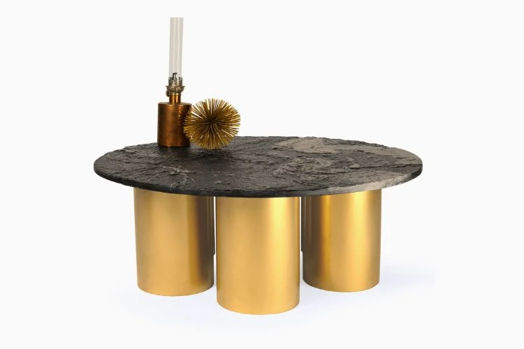 Elan Celeste Marble Coffee Table - Image 2