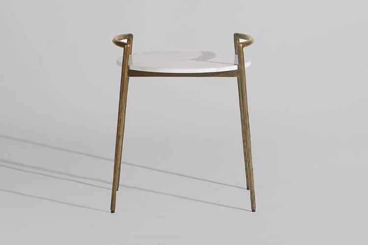 Forged Handle Side Table