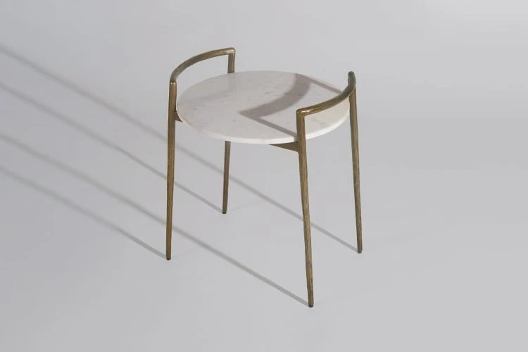 Forged Handle Side Table - Image 8