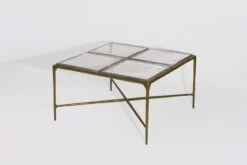 Forged Ice Slate Coffee Table