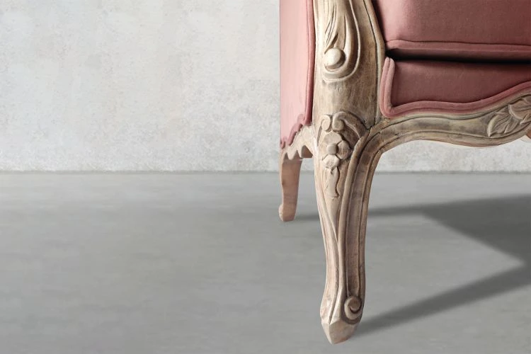 French Three Seater Sofa - Image 5