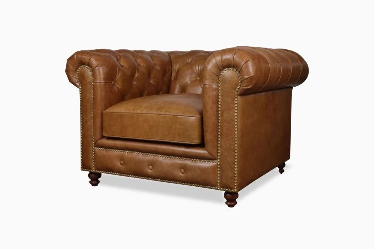 Gentleman’s Club Single Seater Sofa - Image 6