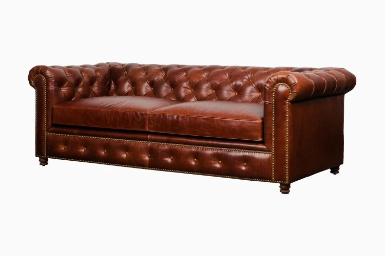Gentleman’s Club Sofa - Image 6