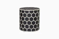 Honeycomb Inlay Stool