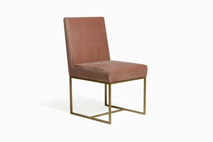 Hans Velvet Dining Chair - Image 2