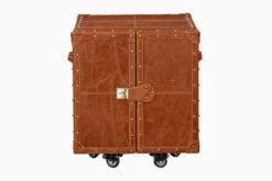 Heritage Mini Trunk Bar : Brown