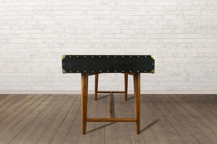 Heritage Leather Study Desk - Image 2