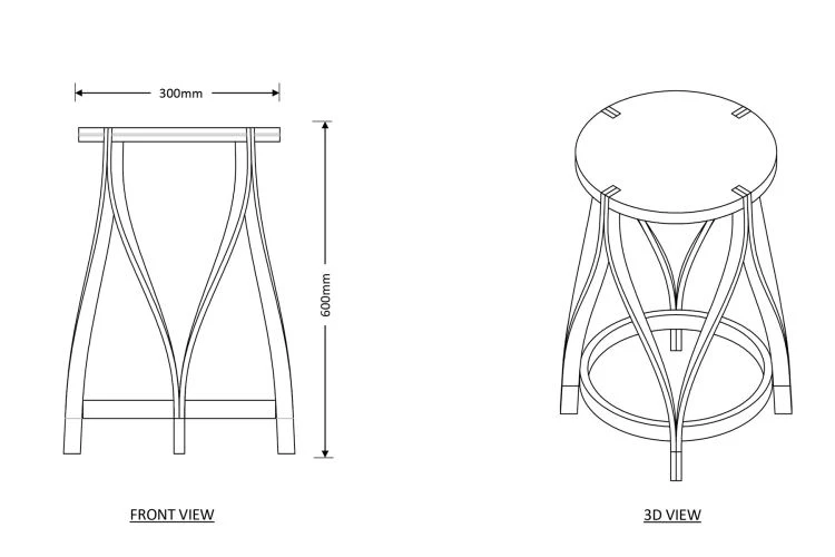 Lotus Stool - Image 5
