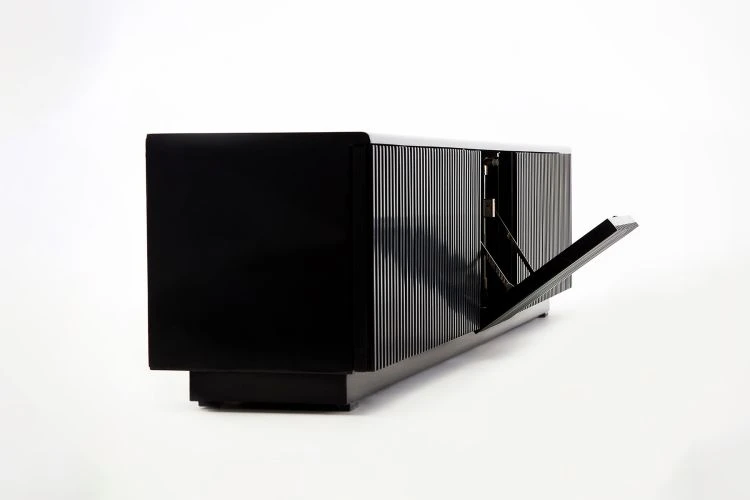 Low Media Console 3 Drop Doors - Image 3