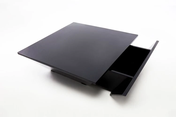 Low Square Coffee Table With Storage - Image 3