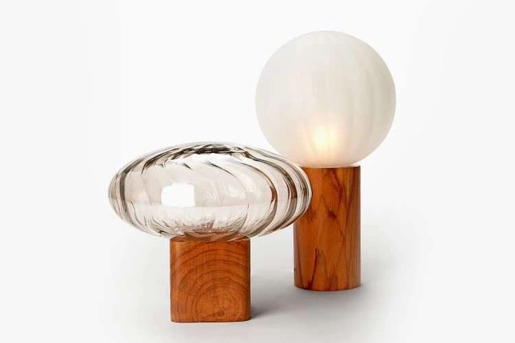 Mireya Stout Table Lamp - Grey - Image 2