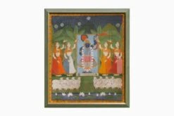 Gopis With Shrinathji - With Frame