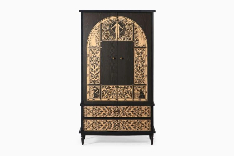 Trellis Art Cabinet