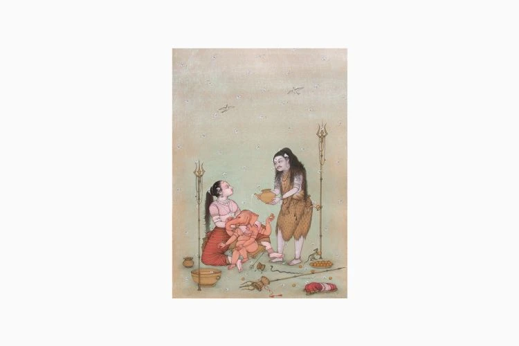 Parvati And Shiva With Ganesha - Image 3