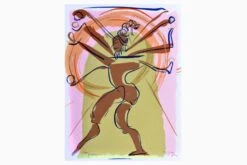 Pinakine - Serigraph By Jatin Das