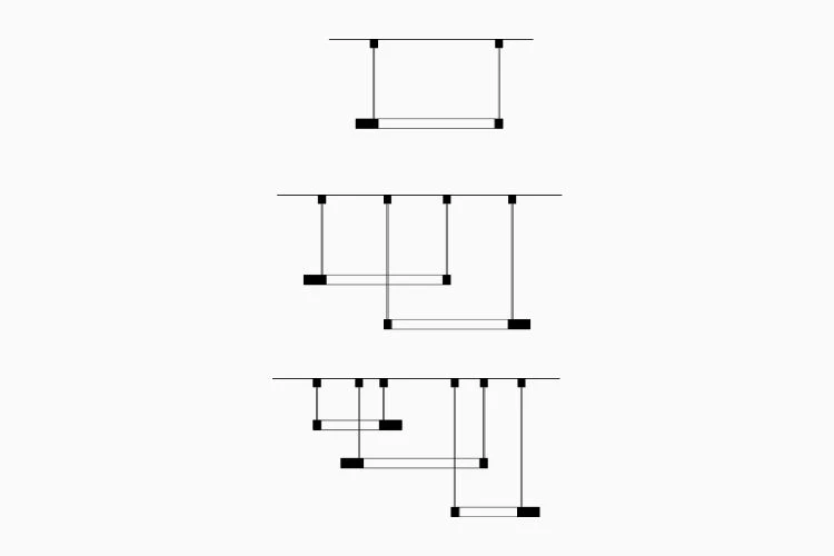 2 Point Suspended Light - Image 11