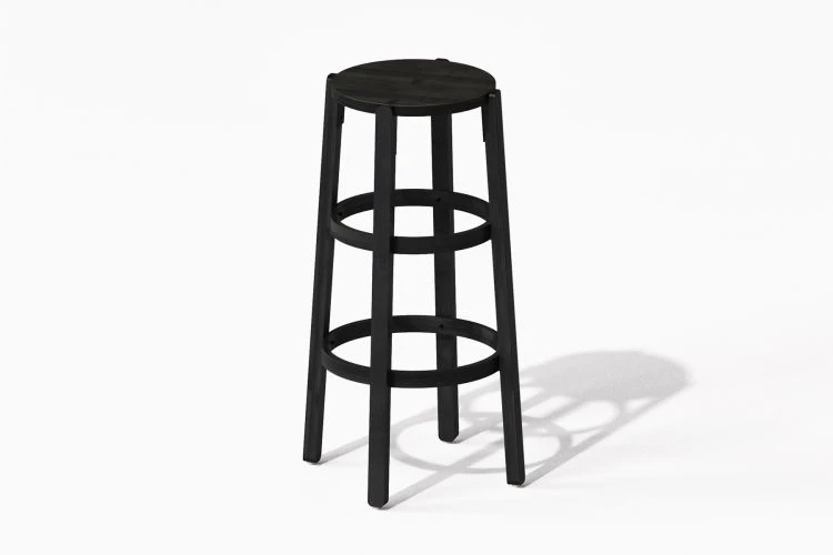 Rad Stool- Black - Image 6