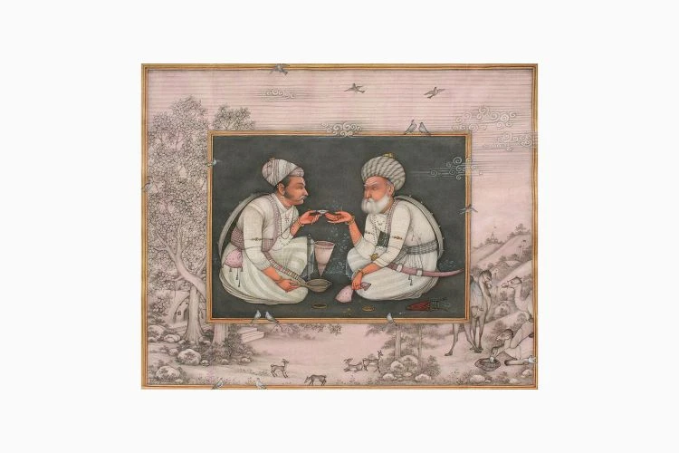 Rajput Warrior Having Opium - Image 3