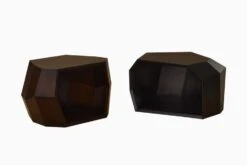 Rocks Bookshelf, Seating, Table 2- Set Of 2