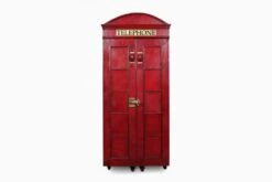 London Telephone Booth Portable Bar
