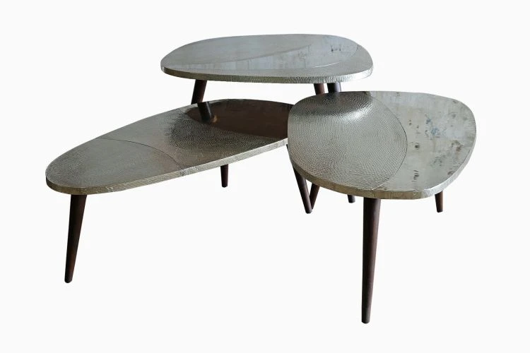 Silver Pebble Table - Image 4