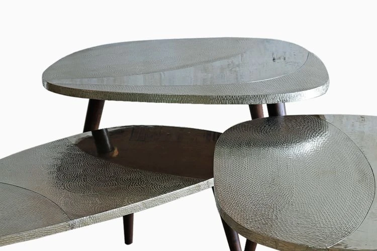 Silver Pebble Table - Image 3