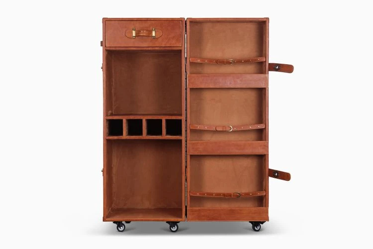 Single Door Club Bar - Tan - Image 4