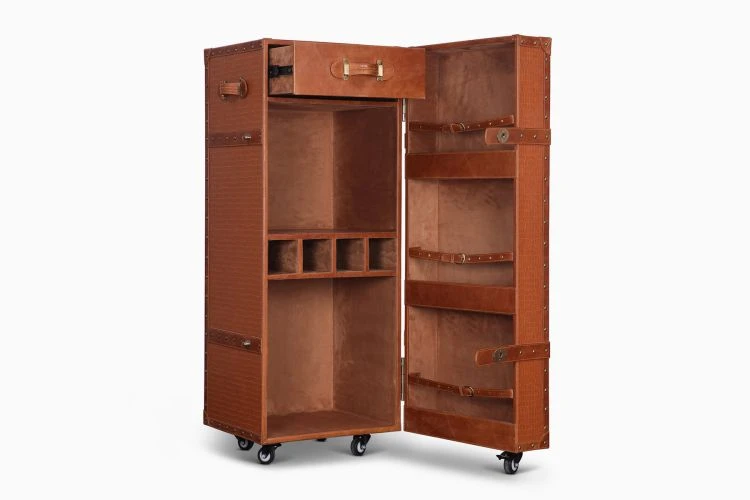 Single Door Club Bar - Tan - Image 5