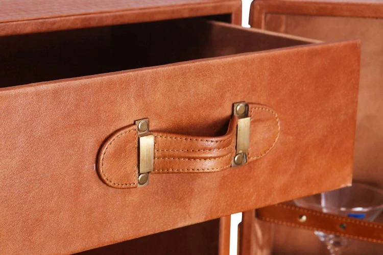 Single Door Club Bar - Tan - Image 10