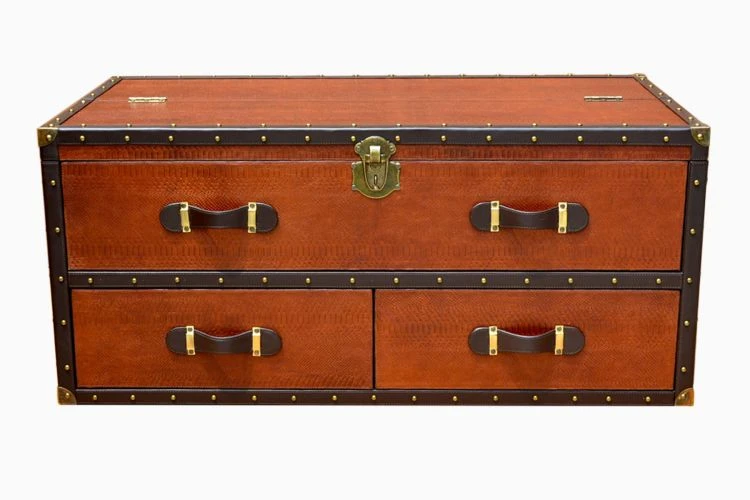 Streamertrunk Coffee Table Brown