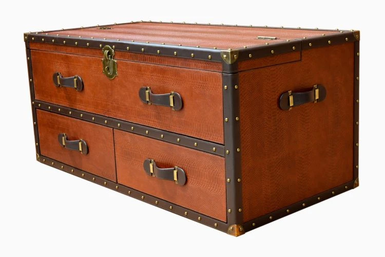 Streamertrunk Coffee Table Brown - Image 2