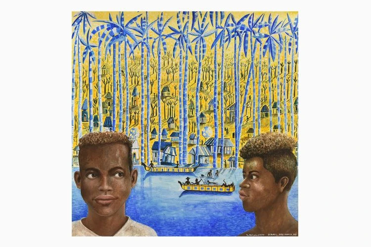 The Blue Palms Of My My