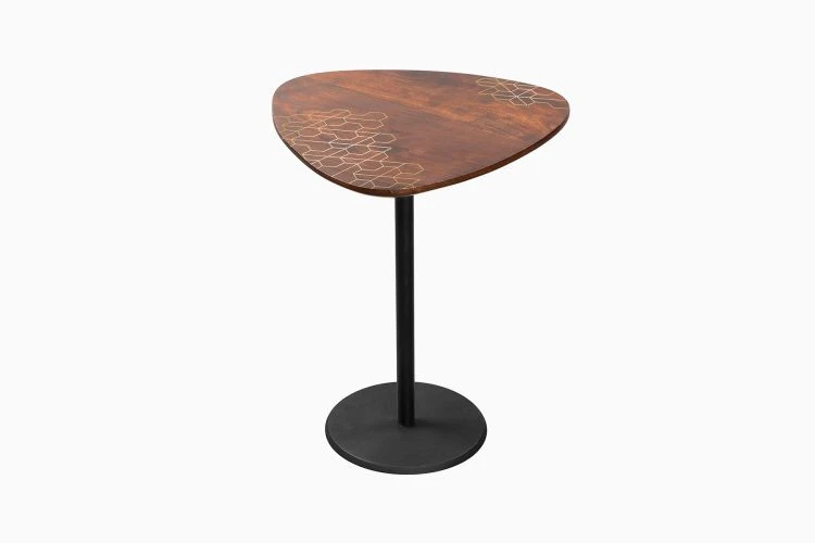 Triangle Table With Inlay