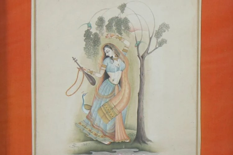 Ragini - Miniature Artwork (With Frame) - Image 2