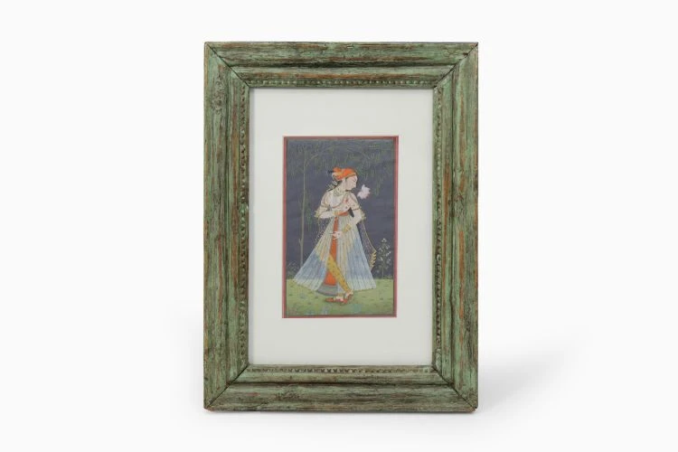 Mughal Miniature Artwork (With Frame)