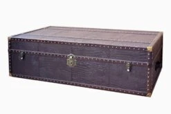 Vintage Trunk Coffee Table - Brown